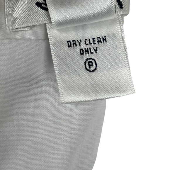 LILLY PULITZER WHITE LABEL RICK RACK RIBBON STRAPLESS WHITE MINI SHEATH DRESS - Picture 15 of 15